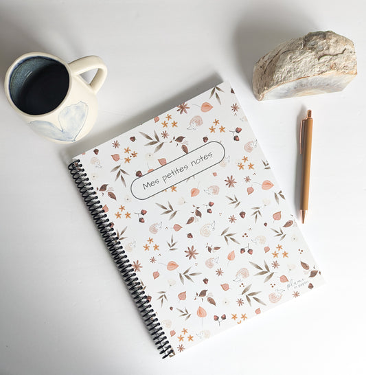 Cahier de notes HÉRISSONS