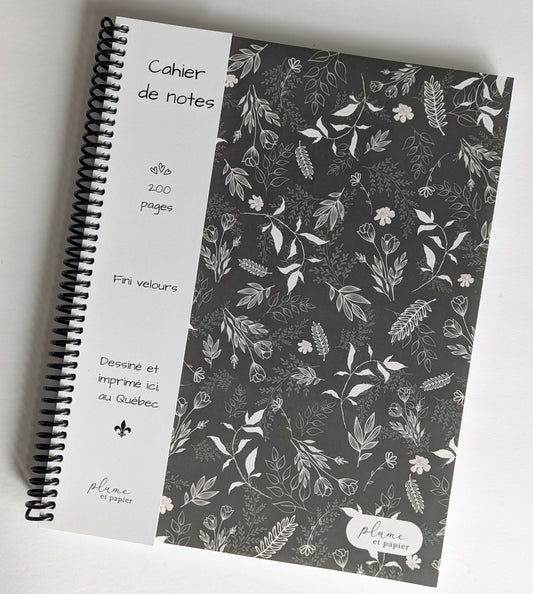 Cahier de notes BOTANIQUE