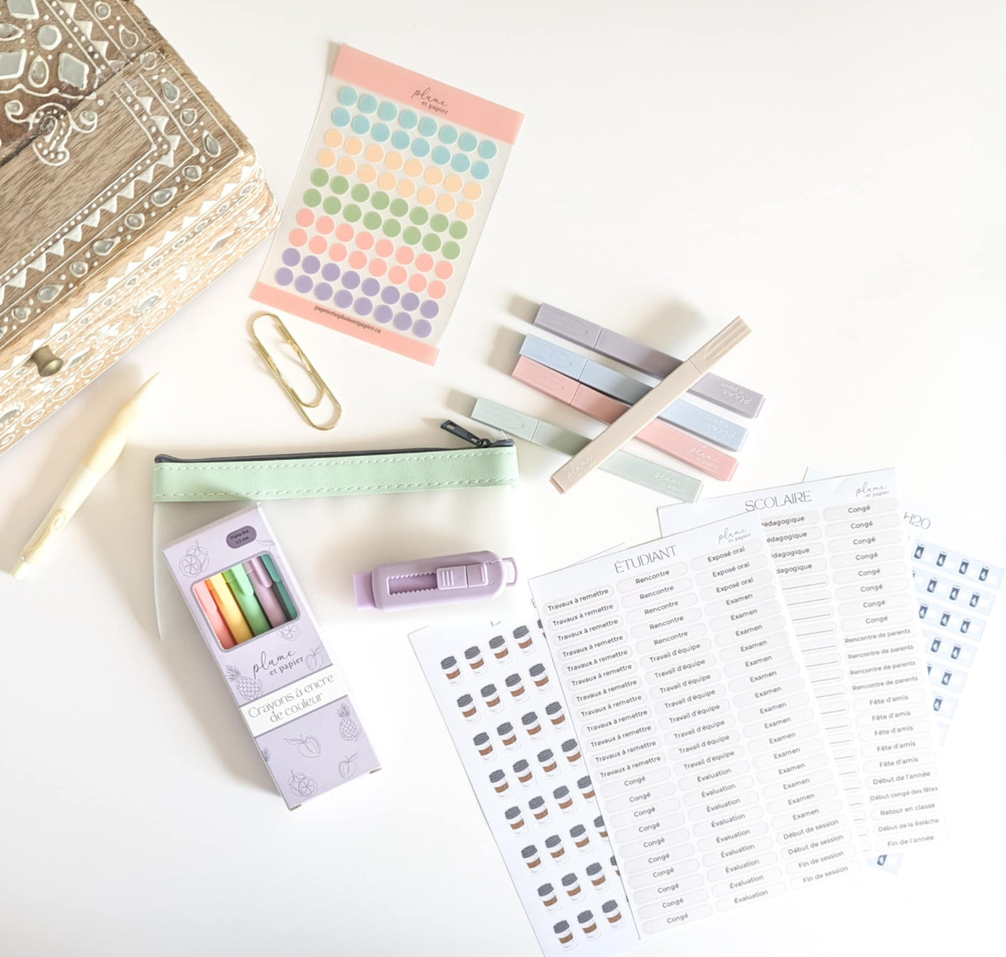 BACK TO SCHOOL - ENSEMBLE DE DÉPART