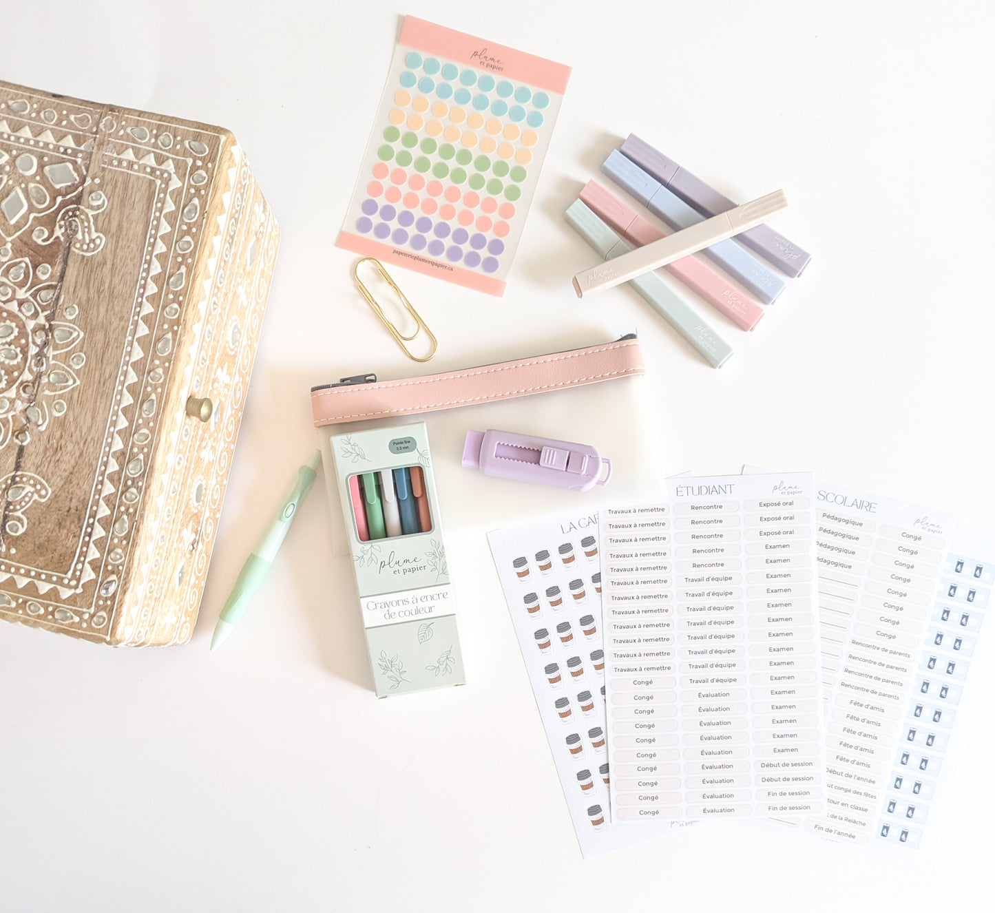 BACK TO SCHOOL - ENSEMBLE DE DÉPART