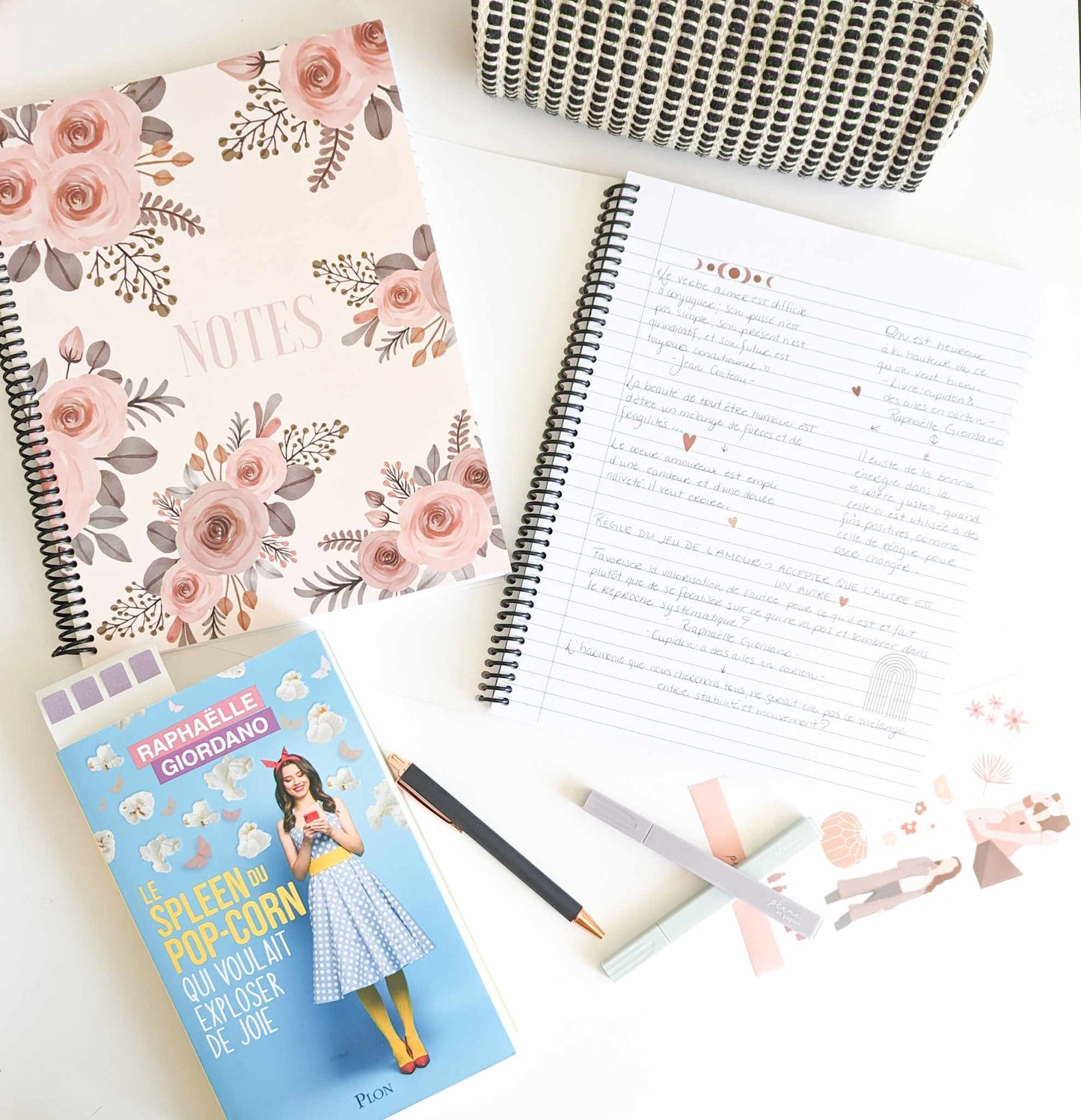 Notes autocollantes / marque-page