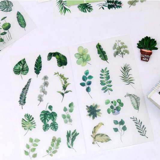 Autocollants style Washi (ensemble de 3 feuilles) (Plusieurs modèles disponibles)
